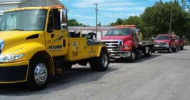 Yellow International Wrecker from Texas Motor Speedway (For all you NASCAR Fans!)
